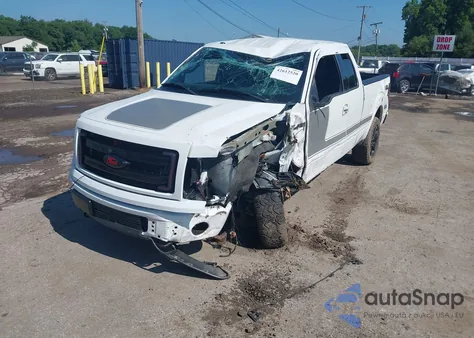 2013 Ford F150 Fx4 из США, поврежденный, VIN 1FTFX1ET7DFC73812